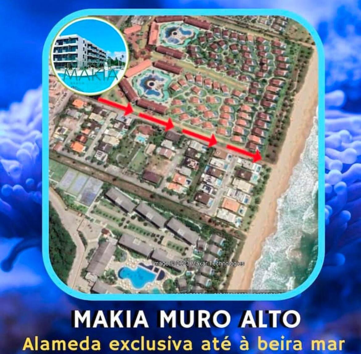 Flat Terreo - Makia Muro Alto Apartamento *
